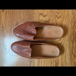 Frye slip on Mule